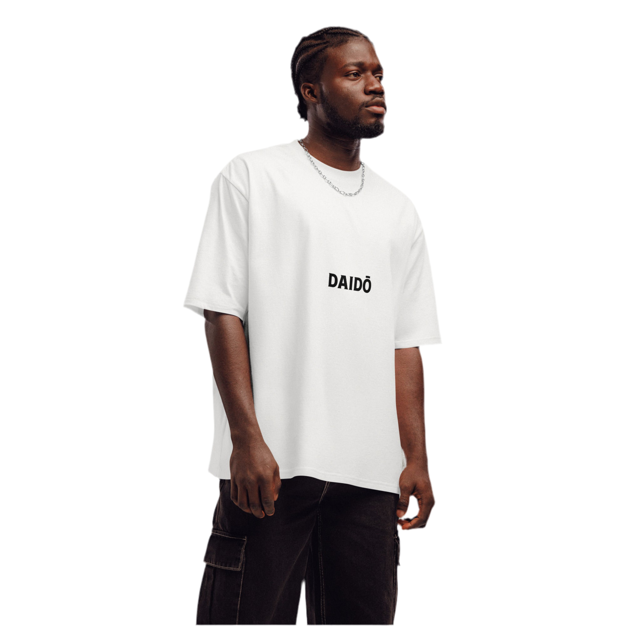 Schweres Oversized T-Shirt Streetwear Baumwolle Look