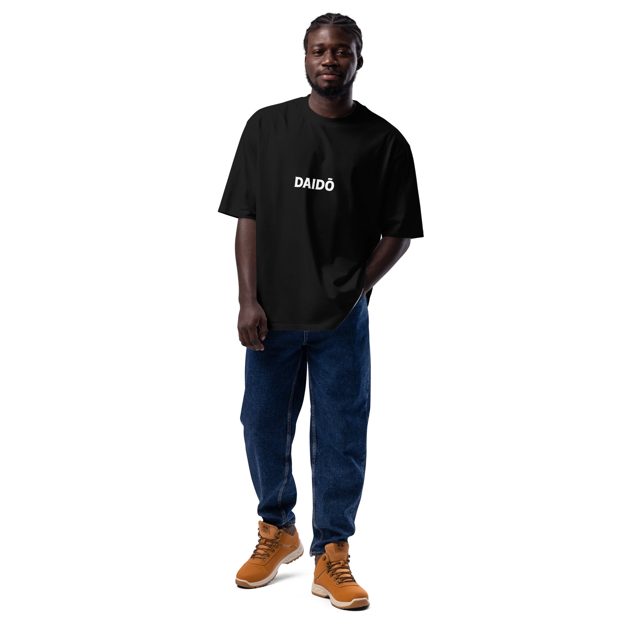 Schweres Oversized T-Shirt Streetwear Shirt Baumwolle
